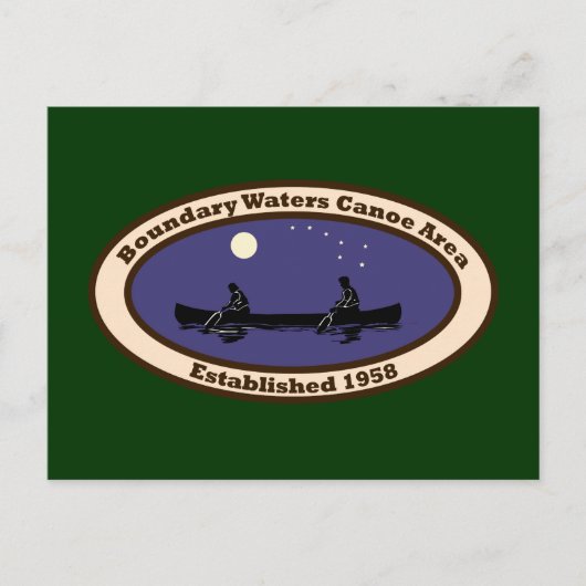 Carte Postale Emblème BWCA (Devant)