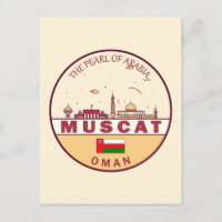 Emblème de la ville de Mascate Oman