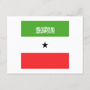 Carte Postale Emblème du drapeau du Somaliland