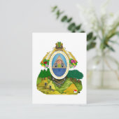 Carte Postale emblème du Honduras (Debout devant)