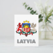 Carte Postale Emblème letton (Debout devant)