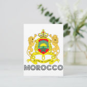 Carte Postale Emblème marocain (Debout devant)