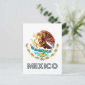 Carte Postale Emblème mexicain (Debout devant)