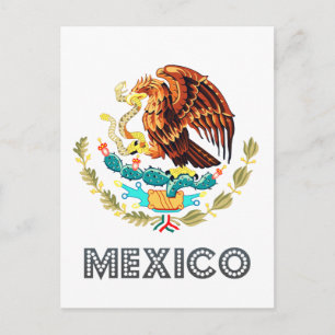 Carte Postale Emblème mexicain