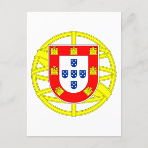 Carte Postale Emblème portugais