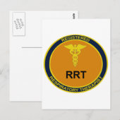 Carte Postale Emblème RRT (Devant / Derrière)