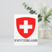 Carte Postale Emblème suisse (Debout devant)