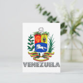 Carte Postale Emblème vénézuélien (Debout devant)