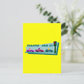 Carte Postale Embouteillage (Debout devant)