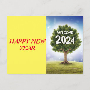 Carte Postale Embrace 2024 : Souhaitez-vous la réussite et la pr