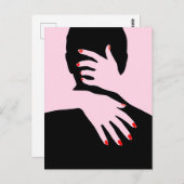 Carte Postale Embrace l'amour (Devant / Derrière)