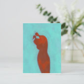 Carte Postale Embracement de couple (Debout devant)