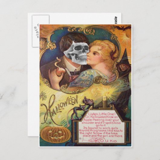 Carte Postale Embracing death (Devant / Derrière)