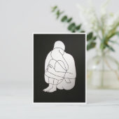 Carte Postale embrassé (Debout devant)