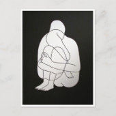 Carte Postale embrassé (Devant)