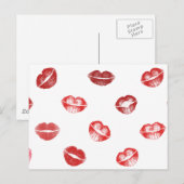 Carte Postale Embrasse ça ! (Devant / Derrière)