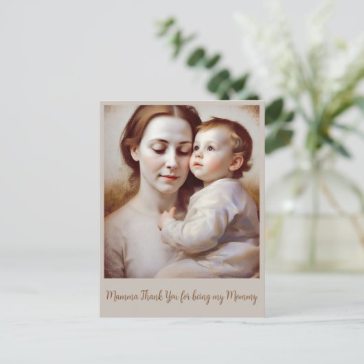 CARTE POSTALE " EMBRASSE D'APPEL D'OFFRES " (Debout devant)