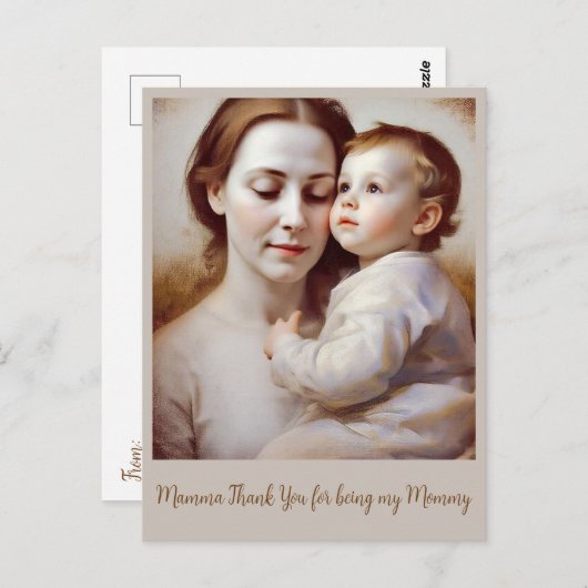 CARTE POSTALE " EMBRASSE D'APPEL D'OFFRES " (Devant / Derrière)