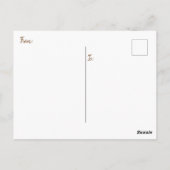 CARTE POSTALE " EMBRASSE D'APPEL D'OFFRES " (Dos)