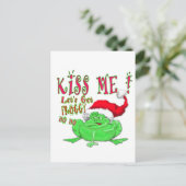 Carte Postale Embrasse-moi et Froggy (Debout devant)