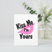 Carte Postale Embrasse-moi je suis à toi (Debout devant)