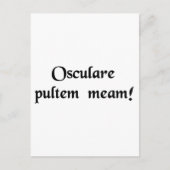 Carte Postale Embrasse-moi mes petits bonbons ! (Devant)