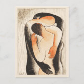 Carte Postale Embrasser (Devant)
