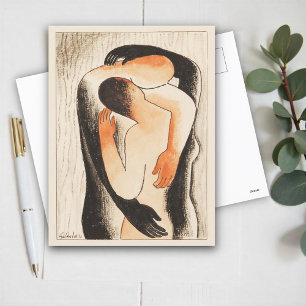 Carte Postale Embrasser