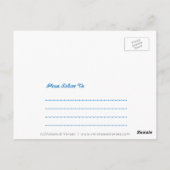 Carte Postale Embrasser dans une Mug Écriture Inspiration (Dos)