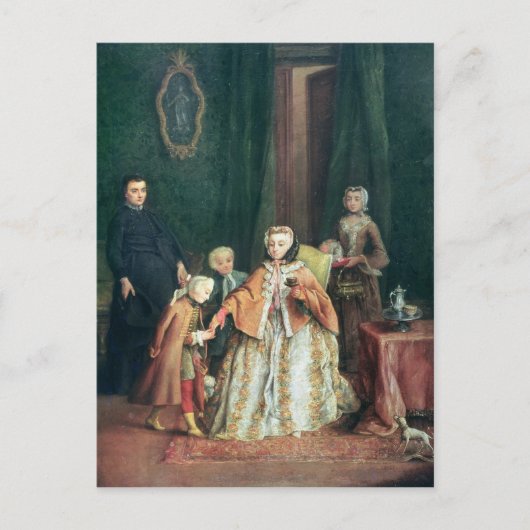 Carte Postale Embrasser la main (Devant)