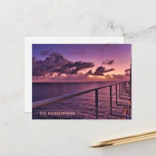 Carte Postale Embrasser les aventures de la vie