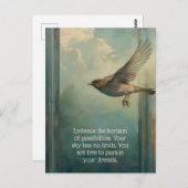 Carte Postale Embrasser les possibilités (Devant / Derrière)