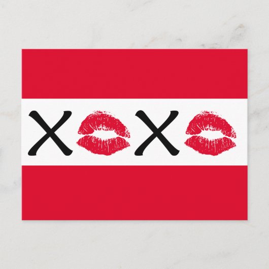 Carte Postale Embrous et baisers (Devant)