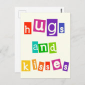 Carte Postale Embrous Et Baisers (Devant / Derrière)