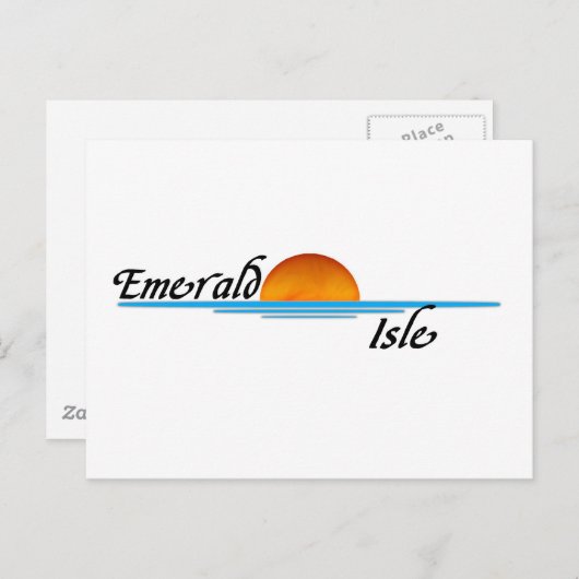 Carte Postale Emerald Isle (Devant / Derrière)