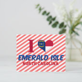 Carte Postale Emerald Isle, Caroline du Nord (Debout devant)