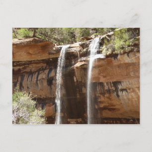 Carte Postale Emerald Pool Falls IV du parc national de Zion