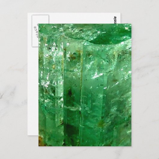 Carte Postale Émeraude (Devant / Derrière)