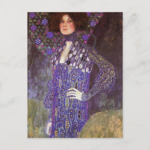 Carte Postale Emilie Floege par : Gustav Klimt