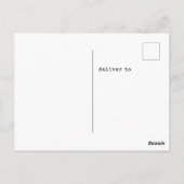 Carte Postale Emily Brontë, Citation d'amour de Wuthering Height (Dos)