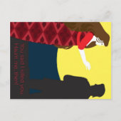 Carte Postale Emily Bronte / Wuthering Height design cadeau (Devant)