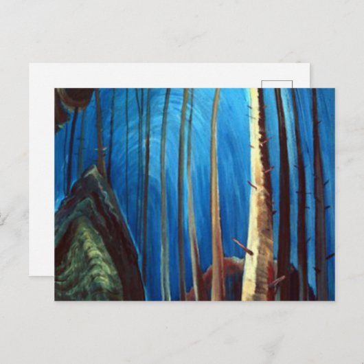 Carte Postale Emily Carr - Ciel bleu (Devant / Derrière)