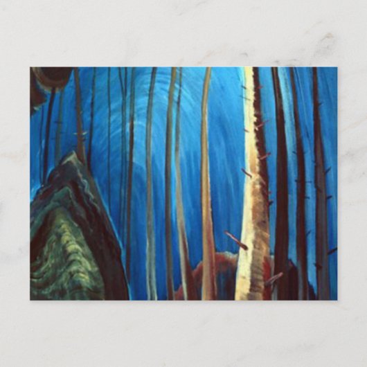 Carte Postale Emily Carr - Ciel bleu (Devant)