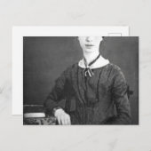 Carte Postale Emily Dickinson (Devant / Derrière)
