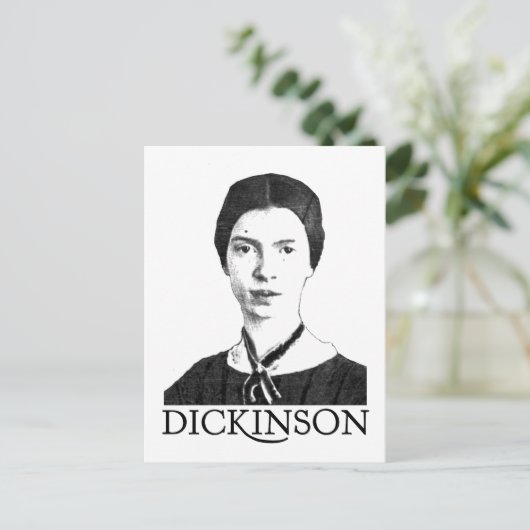 Carte Postale Emily Dickinson (Debout devant)