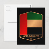 Carte Postale Émirats arabes unis (Devant / Derrière)