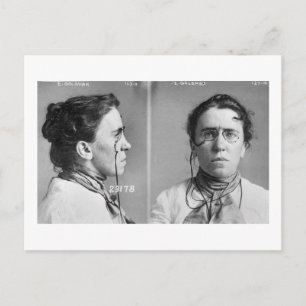 Carte Postale Emma Goldman - anarchiste, 1911