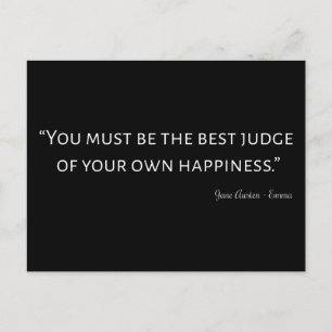 Carte Postale Emma Par Jane Austen Citation I