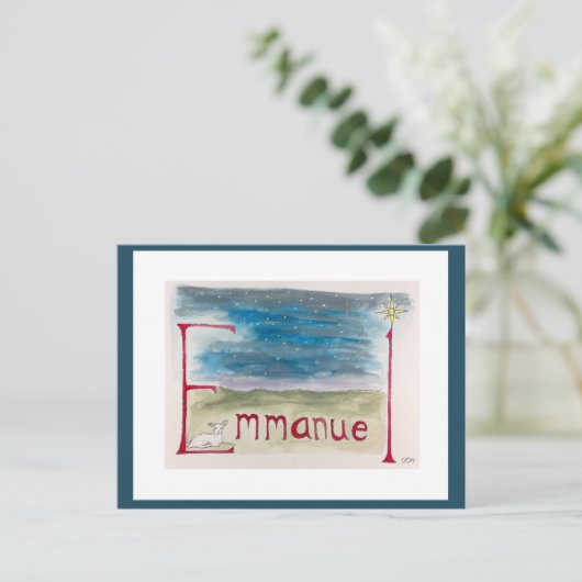 Carte Postale Emmanuel (Debout devant)