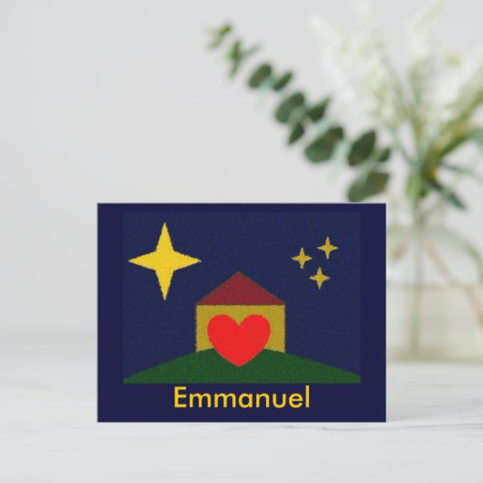 Carte Postale Emmanuel (Debout devant)
